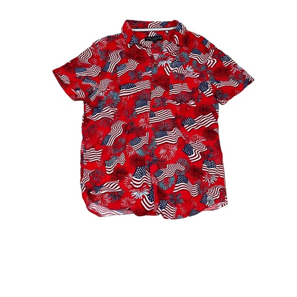 Free Planet, American Buttonup, Size S, 854-Y - Picture 2 of 3